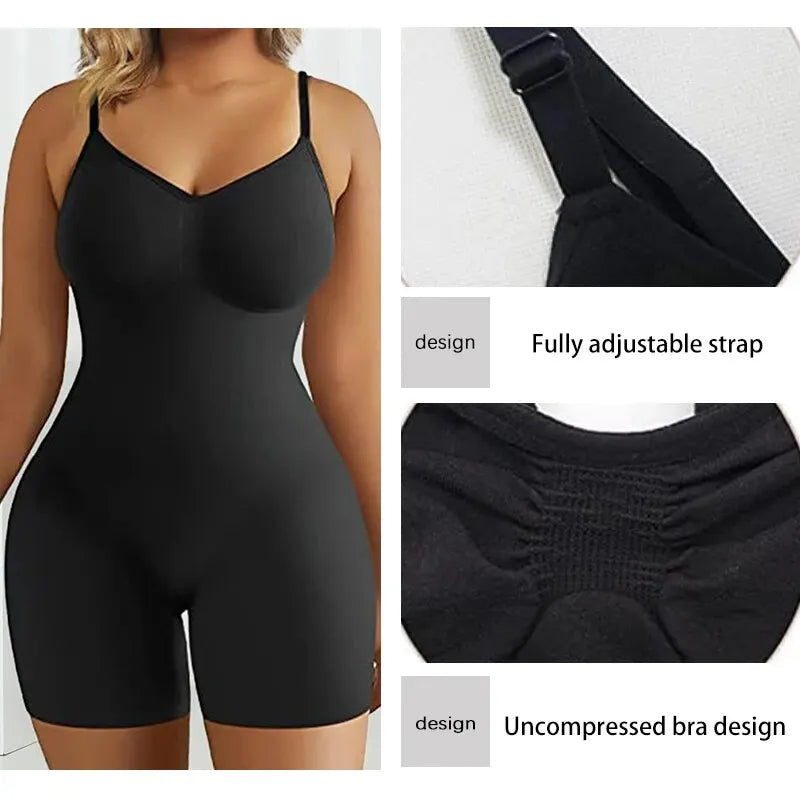 DivineCurve™ Seamless High-Waist Bodysuit
