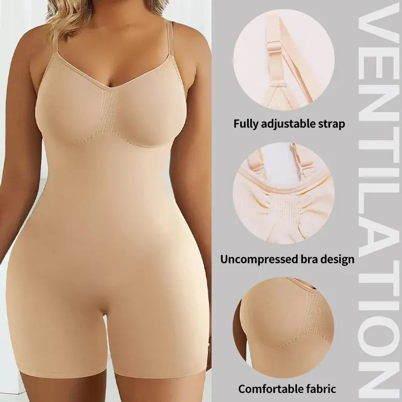DivineCurve™ Seamless High-Waist Bodysuit