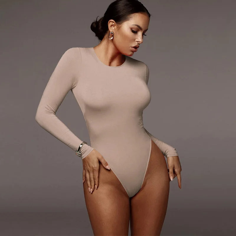 DivineCurve™ Luxe Contour Long Sleeve Bodysuit